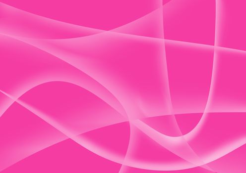 Abstract curve with pink background