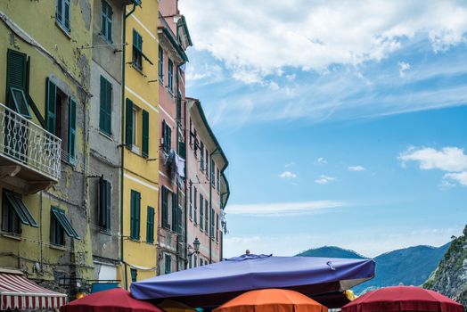 Village of Vernazza, Cinque Terre in Liguria, Italy