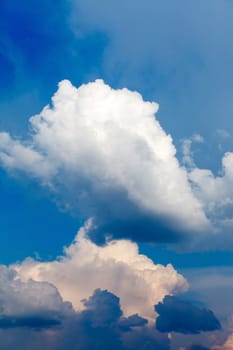 blue sky with clouds 