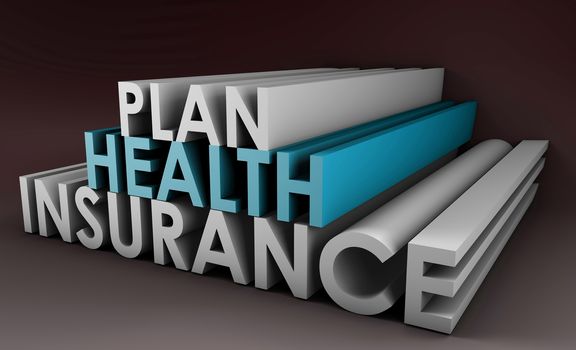Health Insurance Plan Policy in 3D Art
