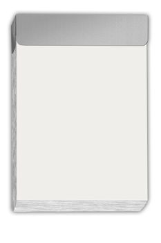 illustration of a blank tear off calendar