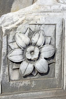 Roman sculpture in stone, Roamn Forum in Rome