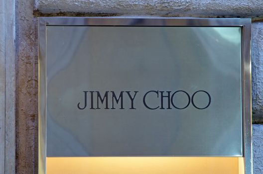 ROME, ITALY - MARCH 08: Jimmy Choo shop on Via del Condotti in Rome on March 08, 2011 in Rome, Italy