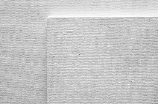 White canvas texture or background