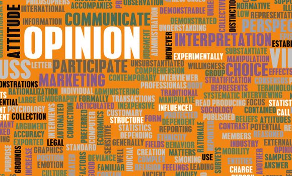 Opinion and Personal Views on a Public Issue