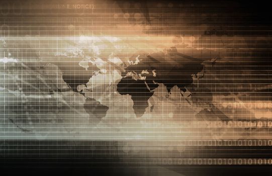 Business Finance and Technology as a Art Abstract
