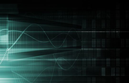 Digital Background Internet Concept as a Art