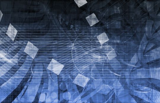 Social Media Platform Connected Worldwide in 3d