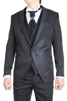 Gray suit for a wedding, prom and evening meal, complete: tie, vest, pants and shirt. The isolated image on a white background.