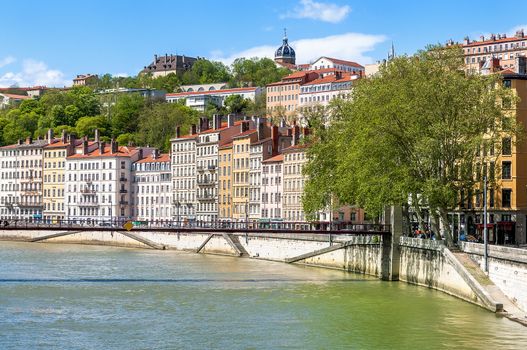 part of the city of Lyon, France