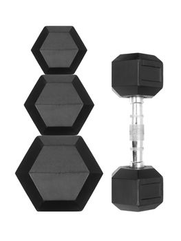 Gym weights isolated against a white background