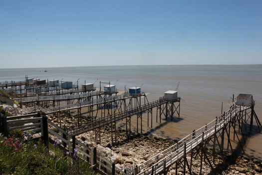 Jetties by the beach