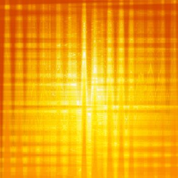 abstract yellow background with shining squares and lights