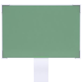 Liquid crystal display. Isolated render on a white background