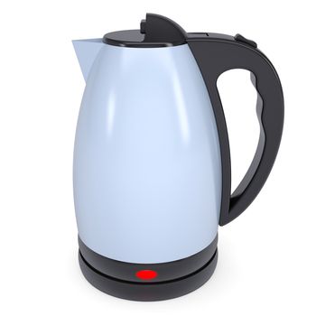 Electric kettle. Isolated render on a white background
