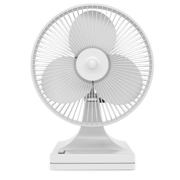 Electric fan. Isolated render on a white background