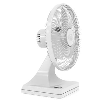 Electric fan. Isolated render on a white background