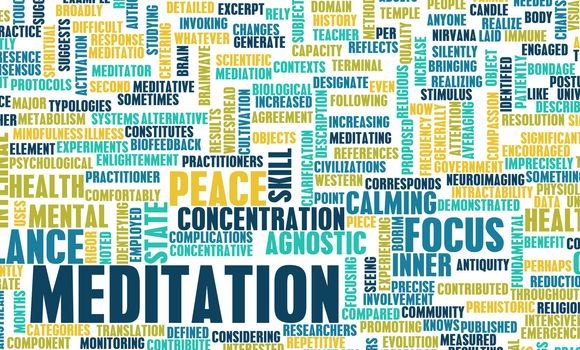 Meditation for Balance and Inner Peace as Art