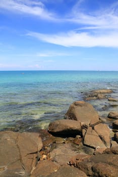 Beautiful sea landscape. Koh Samet island in Thailand