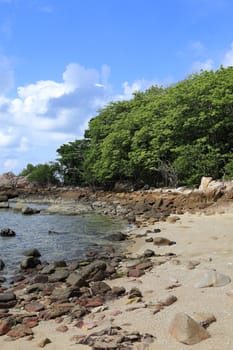 Beautiful sea landscape. Koh Samet island in Thailand