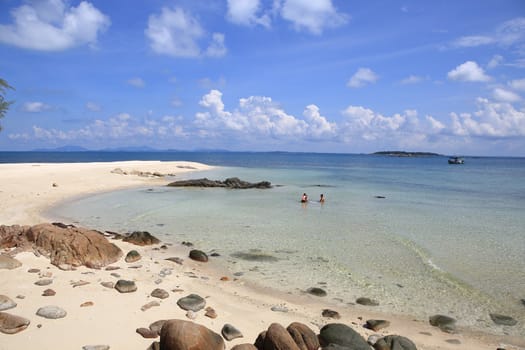 Beautiful sea landscape. Koh Samet island in Thailand