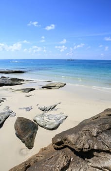 Beautiful sea landscape. Koh Samet island in Thailand