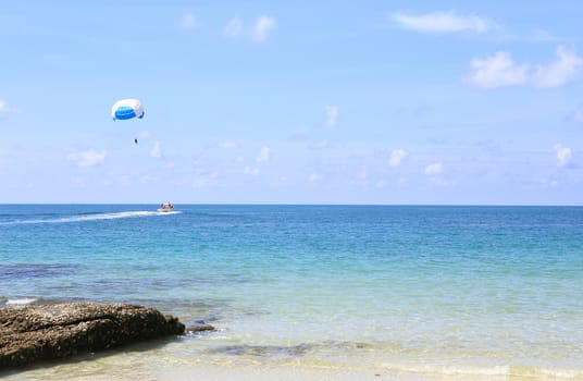 Beautiful sea landscape. Koh Samet island in Thailand