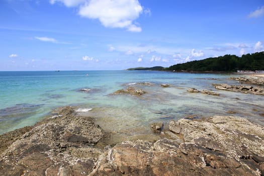 Beautiful sea landscape. Koh Samet island in Thailand