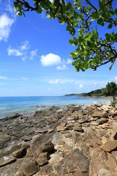 Beautiful sea landscape. Koh Samet island in Thailand