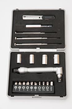 toolkit on a white background