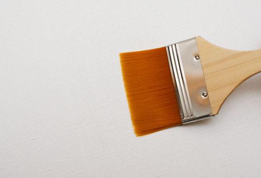 New paint brush isolated on white