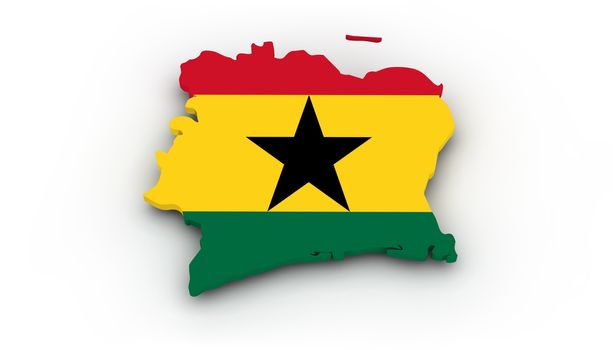 Ghana is a country that is in Africa.