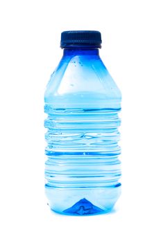 water bottle on a white background