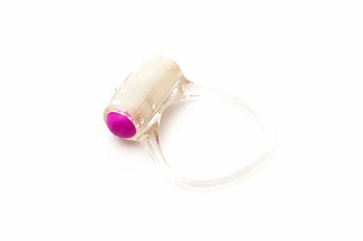 vibrating ring on a white background
