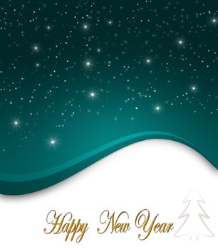 Holiday background for New Year with stars 
