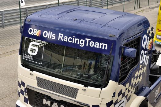 Ales - France - Grand Prix of France trucks May 25th and 26th, 2013 on the circuit of the Cevennes.