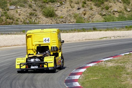 Ales - France - Grand Prix of France trucks May 25th and 26th, 2013 on the circuit of the Cevennes.