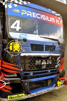 Ales - France - Grand Prix of France trucks May 25th and 26th, 2013 on the circuit of the Cevennes.