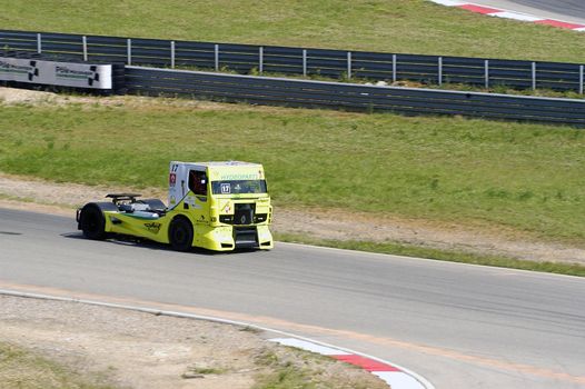 Ales - France - Grand Prix of France trucks May 25th and 26th, 2013 on the circuit of the Cevennes.