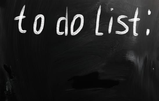 to do list