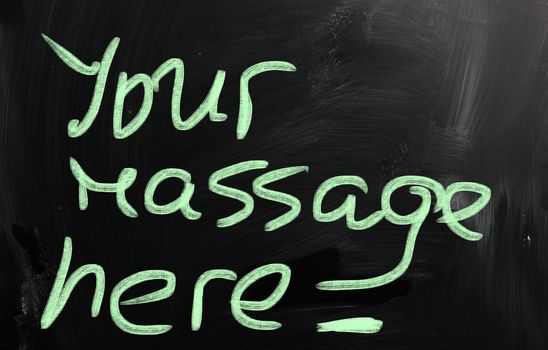 your massage here