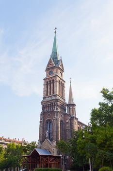 Old Catholic church in Budapest