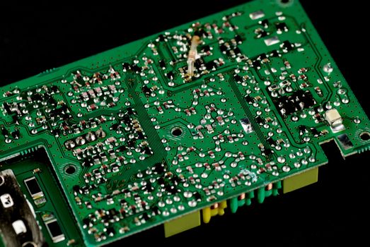 stock pictures of electronic components and boards