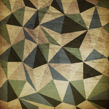 Retro triangles background