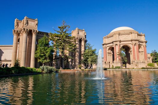 Palace of Fine Arts in San Francisco