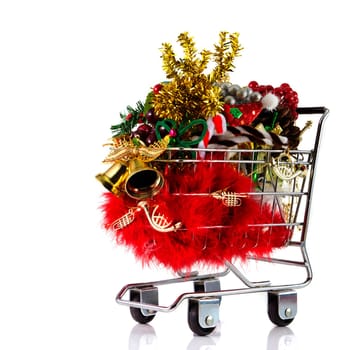 Christmas Shopping Cart