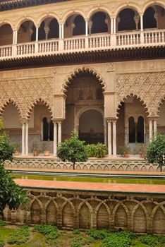 Royal Alcazars of Seville is a royal palace in Seville, Spain, originally a Moorish fort