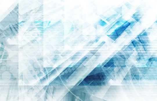 Colorful Abstract as a Minimalist Design Elements