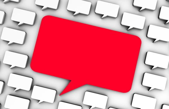 Online Advertising on Social Media Chat Bubbles