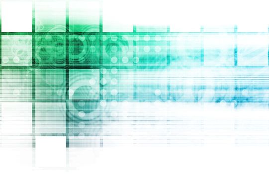 Medical Technology Background as a Art Concept